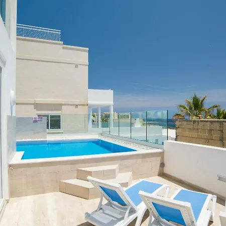 The Sea-Bank Villa Apartments Marsaskala Exterior photo
