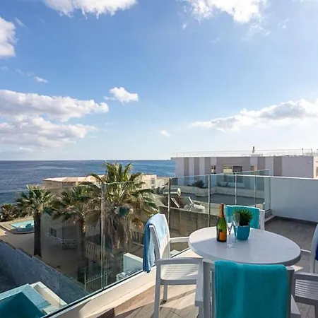 The Sea-Bank Villa Apartments Marsaskala Exterior photo